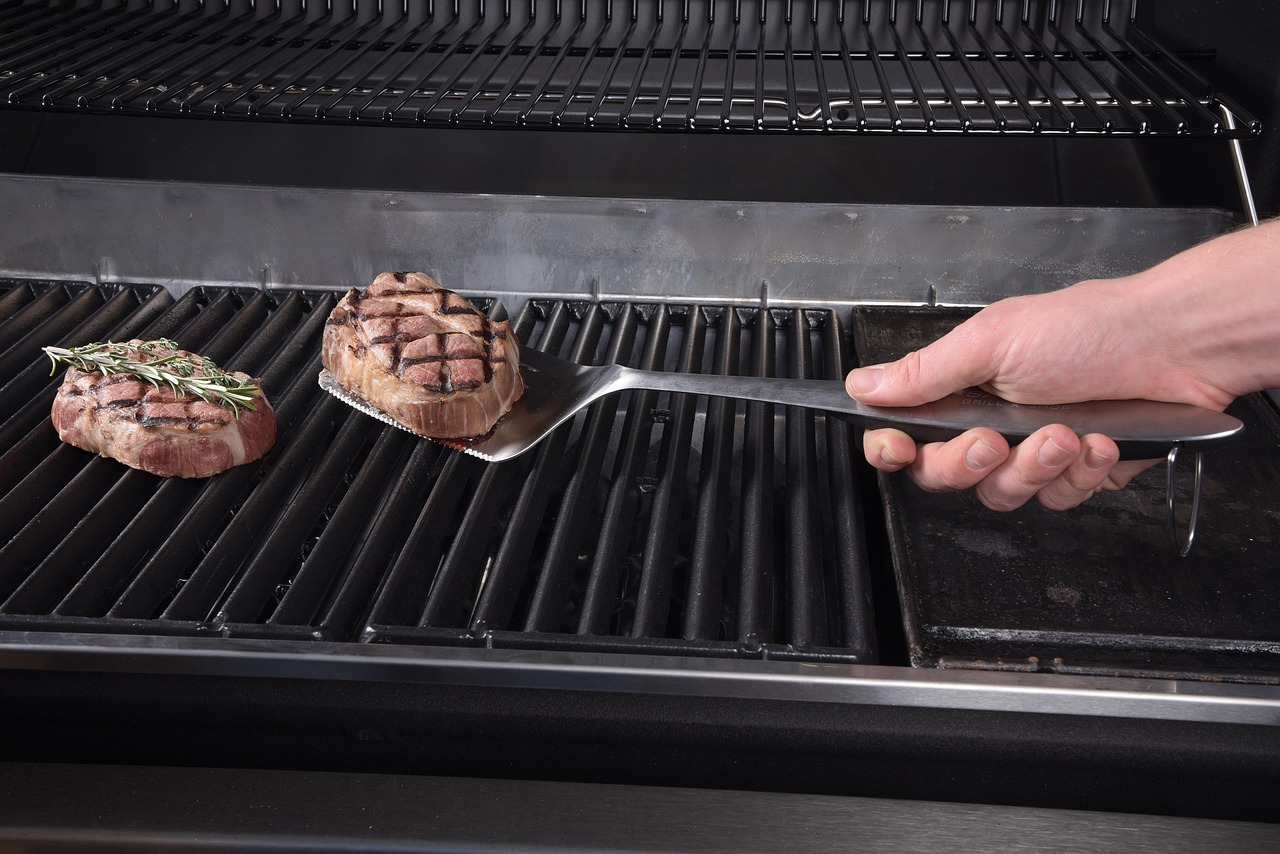 Flat Top Gas Griller 720mm